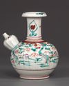 A Japanese Kakiemon style porcelain kendi