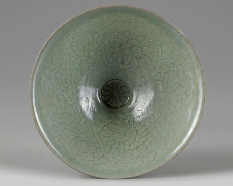 A Korean celadon glazed bowl