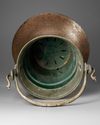 A LARGE PERSIAN COPPER BUCKET, PERSIA LATE SAFAVID 17TH-18TH CENTURY