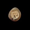 AN EARLY ISLAMIC GLASS WEIGHT OF HALF DIRHAM