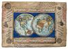 AN OTTOMAN MAP OF THE WORLD, TURKEY, 19TH CENTURY