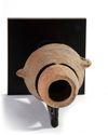 A CHINESE YANGSHAO POTTERY 'CORD MARKED' AMPHORA, SOUTH SHAANXI, CIRCA 4800-3600 BC