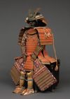 A JAPANESE GOLD LACQUER METAL SUIT-OF-ARMOUR (Ô’YOROI), SECOND HALF 18TH CENTURY (EDO PERIOD)