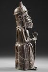 BRONZE FIGURE , NIGERIA ( EDO )