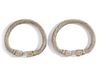 A PAIR OF SILVER BRACELETS, OMAN, 19TH CENTURY