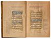 AN EXCEPTIONAL ILLUMINATED SAFAVID QURAN (POSSIBLY SHIRAZ), SECOND HALF 16TH CENTURY, WITH AN ADDITION SECTION IN THE QAJAR PERIOD, DATED RAJAB 1302 AH/OCTOBER-NOVEMBER 1884