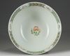 A large Chinese famille verte bowl