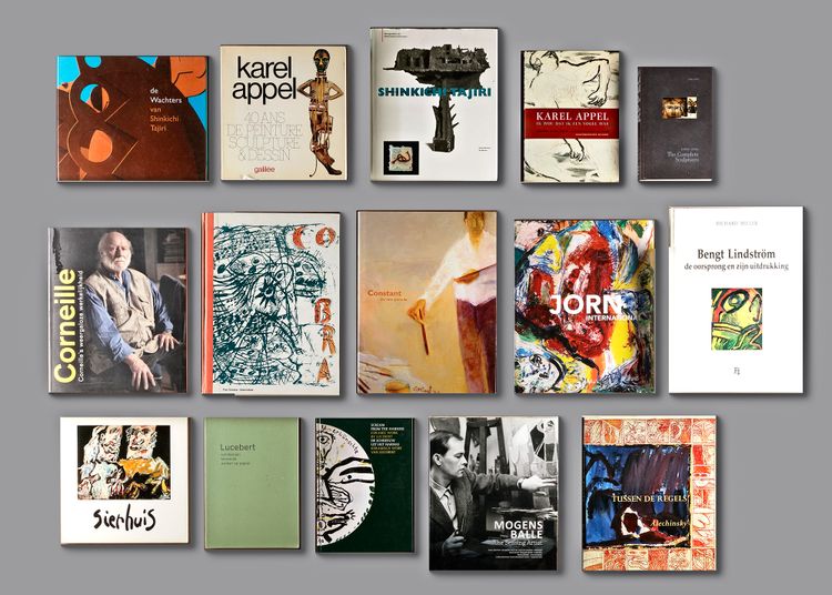 A COLLECTION OF FIFTEEN ART BOOKS ABOUT THE COBRA MOVEMENT