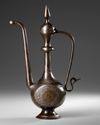 AN OTTOMAN GILT BRONZE EWER, 19TH CENTRURY