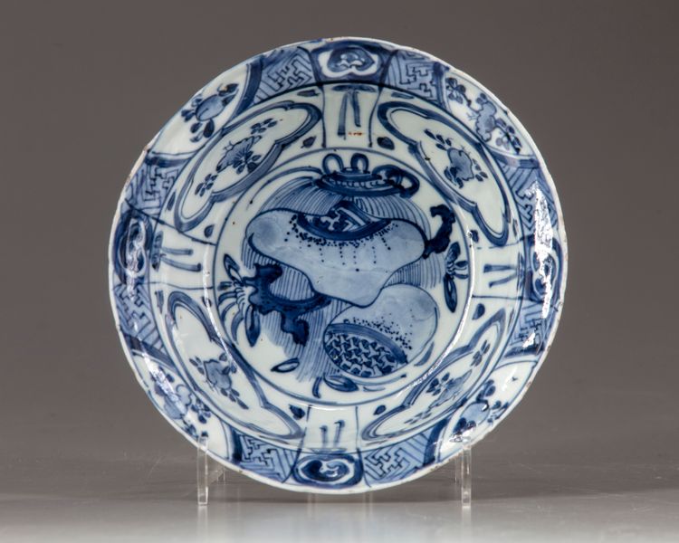 A Chinese blue and white bowl