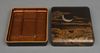 A SUZURIBAKO 硯箱 (WRITING BOX) WITH CRESCENT MOON