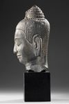 KHMER FIGURE HEAD.