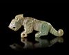 A JADE TIGER, CHINA, SHANG DYNASTY (c. 1600–1046 BC)