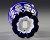 A BOHEMIAN OVERLAY GLASS GOBLET, CIRCA 1860