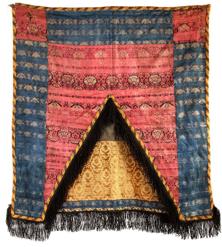 A PERSIAN HANGING PANEL, QAJAR, 19TH CENTURY