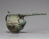An ancient Middle Eastern bronze vessel. Persian