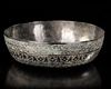 A ZAND SILVER ENGRAVED BOWL, 18TH CENTURY