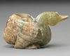 A CHINESE JADE DUCK  WATER POT, SONG DYNASTY (960-1279)