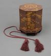 A JAPANESE OCTAGONAL HOKAI BOX, MEIJI PERIOD  (1868-1912)