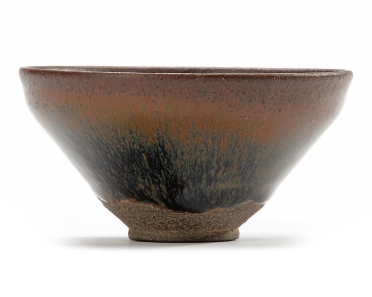A CHINESE JIANYAO 'HARE'S FUR' TEA BOWL, SOUTHERN SONG DYNASTY, 12TH-13TH CENTURY
