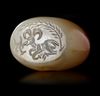 A SASSANIAN AGATE STAMP SEAL, CIRCA 4TH- 5TH CENTURY A.D.