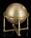 A CELESTIAL GLOBE, MADE BY MUGHAL ASTROLABIST MUHAMMAD SALIH OF THATTA, DATED 1074 AH/1663 AD
