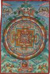 A Tibetan mandala