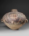 CHINESE PAINTED POTTERY JAR, NEOLITHIC PERIOD, BANSHAN CULTURE, GANSU PROVINCE, 3RD MILLENNIUM BC OR LATER