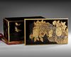 A JAPANESE LACQUER BOX, EDO PERIOD (1600-1868 )
