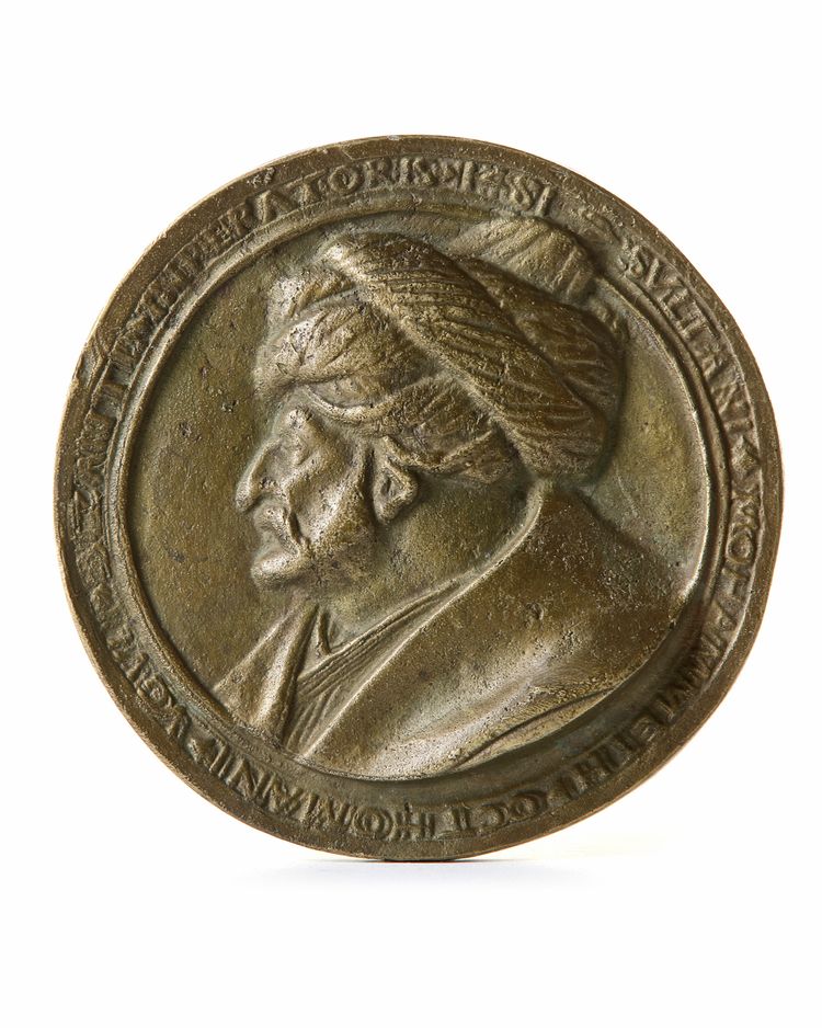 A BRONZE MEDALLION IN THE EFFIGY OF TURKEY