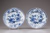 A COLLECTION OF EIGHT CHINESE  BLUE AND WHITE DISHES, 17TH-18TH CENTURY