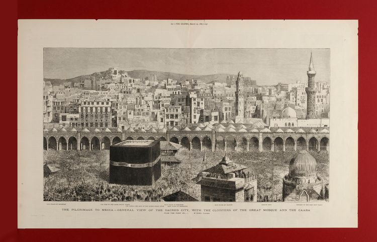 A GENERAL VIEW OF MECCA, 1882