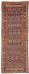 A BIDJAR KELLEGI CARPET, IRAN, LATE 19TH CENTURY