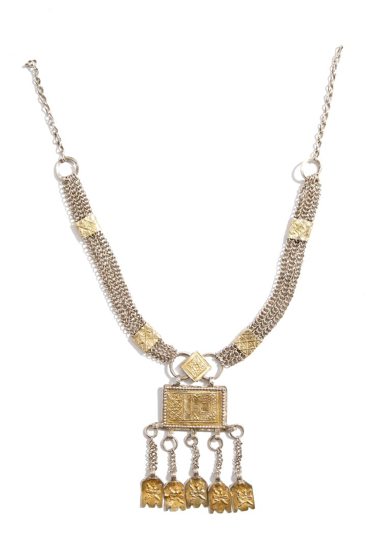 SILVER NECKLACE – OMAN, 19TH CENTURY