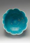 A Tulip shape Kashan bowl