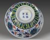 A CHINESE DOUCAI BOWL, 19TH/20TH CENTURY