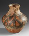 A CHINESE PAINTED POTTERY JAR, NEOLITHIC PERIOD, BANSHAN CULTURE, GANSU PROVINCE, 3RD MILLENNIUM BC OR LATER