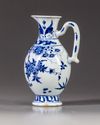 A Chinese blue and white ewer