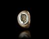 A SILVER INTAGLIO RING, 19TH CENTURY