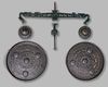 AN IMPORTANT PAIR OF BRONZE BALANCE SCALES FROM KHORASAN, 11-12TH CENTURY AD
