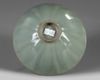 A Chinese celadon glazed 'lotus' bowl