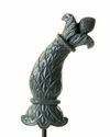 A MUGHAL JADE DAGGER HILT, 20TH CENTURY