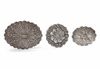 THREE OTTOMAN SILVER MIRRORS , TURKEY, 19TH CENTURY
