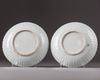 A pair of Chinese blue and white dishes