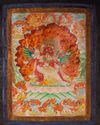 A TIBETAN THANGKA OF VAJRAPANI MAHACHAKRA, TIBET, 19TH CENTURY