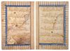 TWO MAMLUK QURAN FOLIOS, MAMLUK PERIOD, 14TH-15TH CENTURY