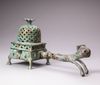 A PERSIAN BRONZE INCENSE BURNER, PERSIA 12TH CENTURY