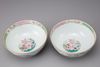 A pair of famille rose bowls