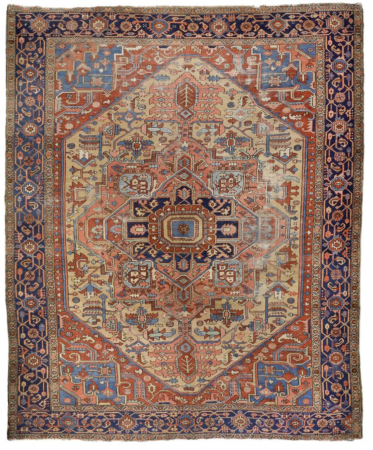 A CAMEL GROUND HERIZ CARPET