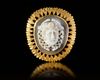 A ROMAN GOLD BROOCH WITH MEDUSA CAMEO, 2ND-3RD CENTURY AD